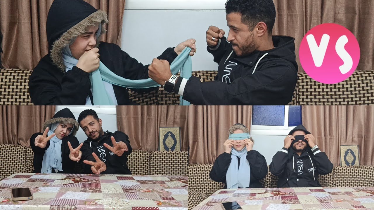 اتسألت انا وخطيبي مين اكتر واحد 🤔🤭😂😂😂😂