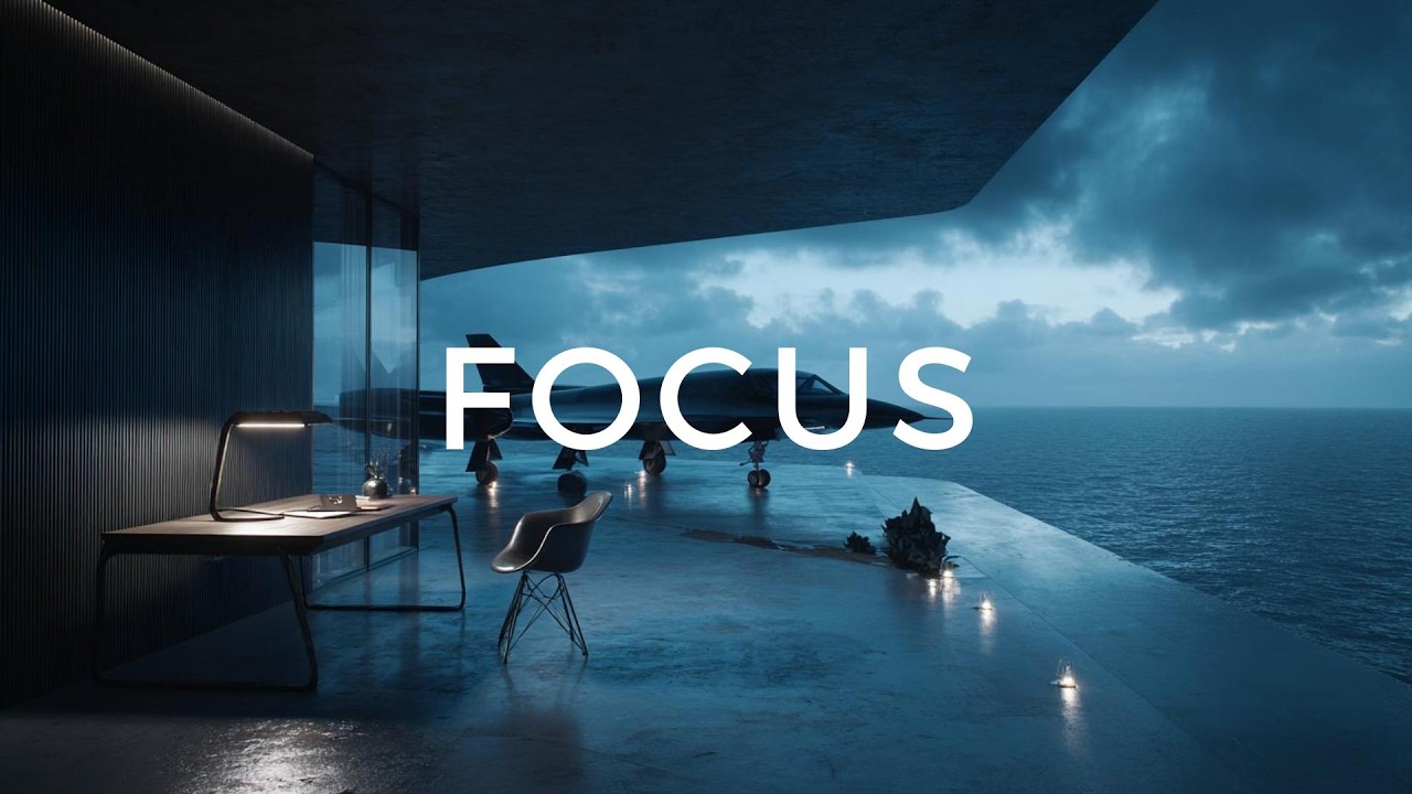 Deep Focus for High Performers 🎧 Luxury Penthouse Ambience | Work, Study, Concentration