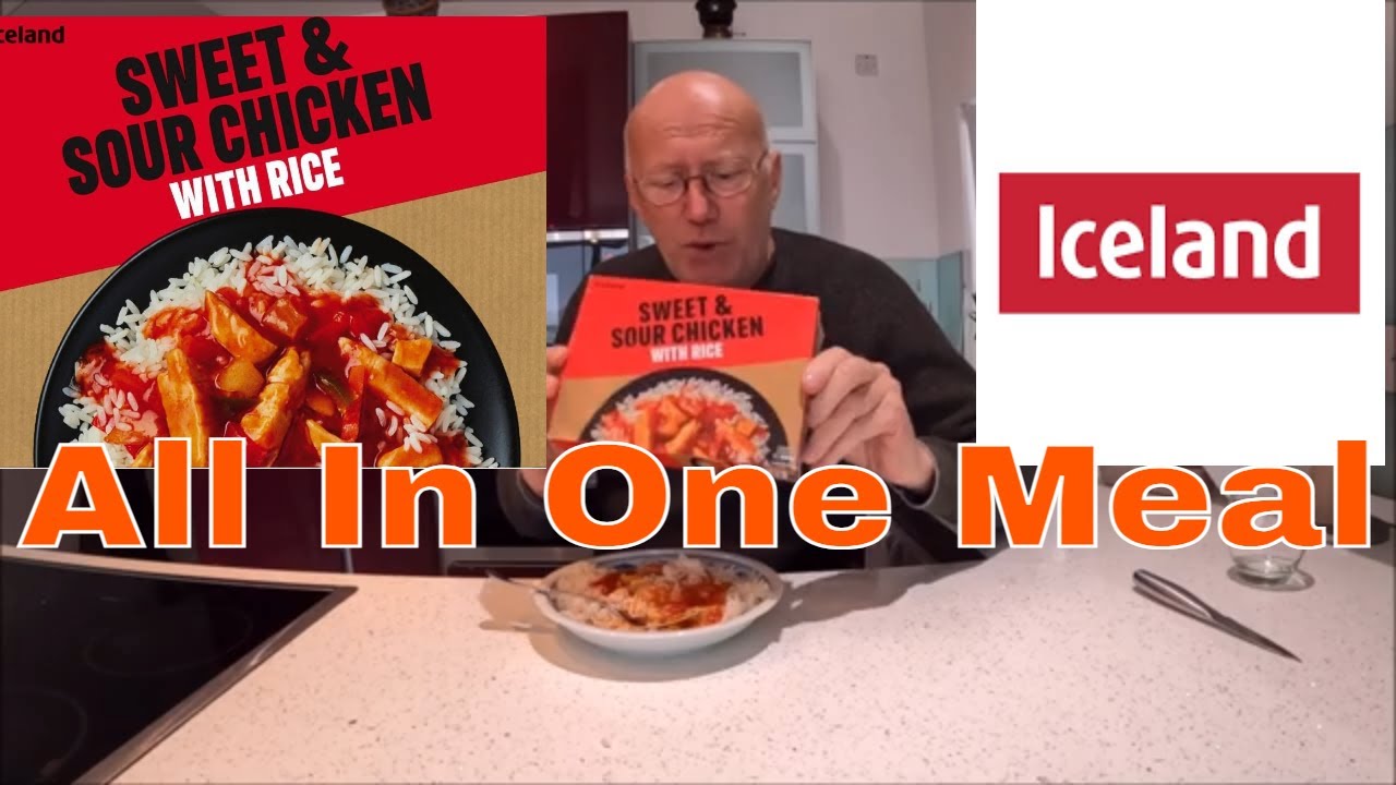 Iceland sweet & sour Chicken Iceland Malta Food Review. #Iceland #foodreviw #quickmeals
