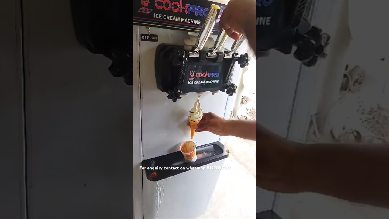 2+1 softy Ice cream machine @DineshIndustries