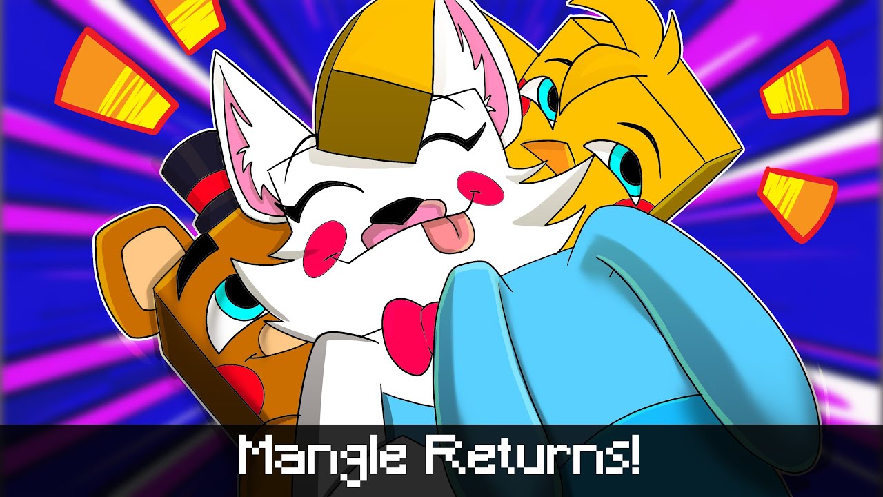 Mangle RETURNS! in Minecraft FNAF