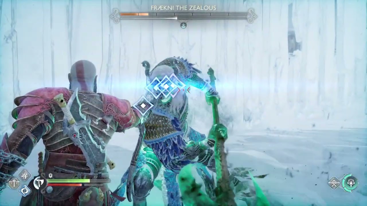 Frekni The Zealous Boss Fight | God of War Ragnarök PS4