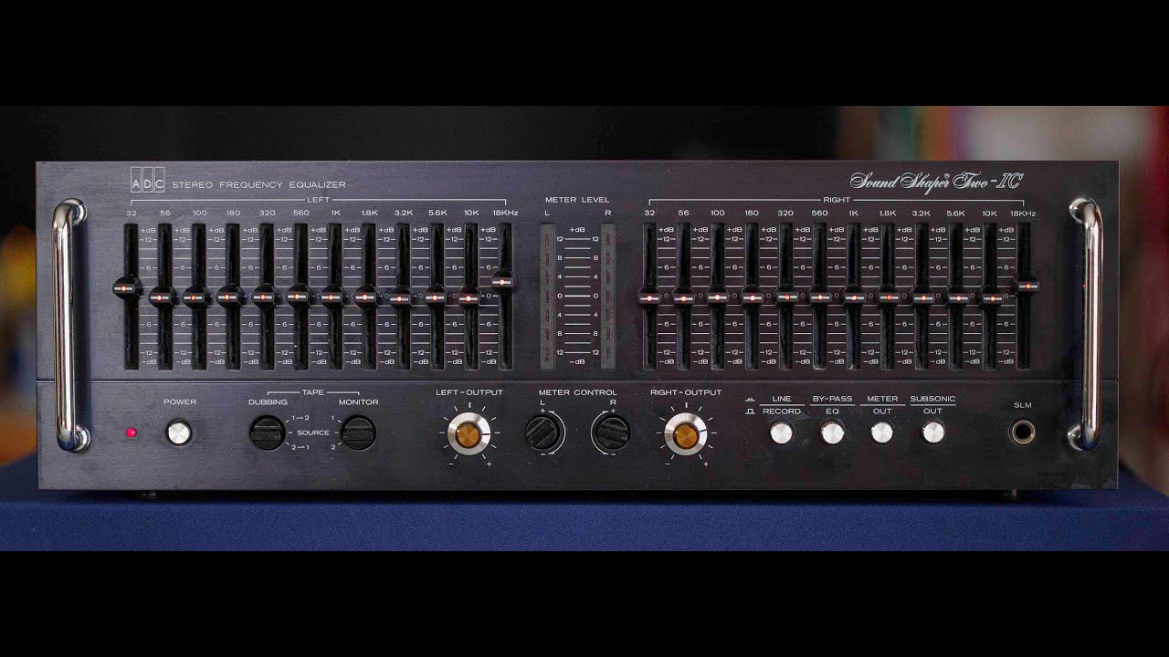 ADC Sound Shaper Two-IC Equalizer: Vintage Audio Review Episode #185: