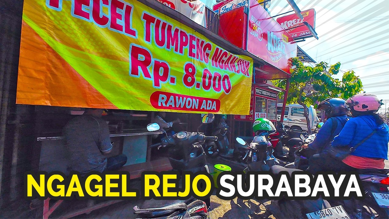 Banyak Penjual Mie Ayam Murah‼️ Jalan Ngagel Rejo Surabaya