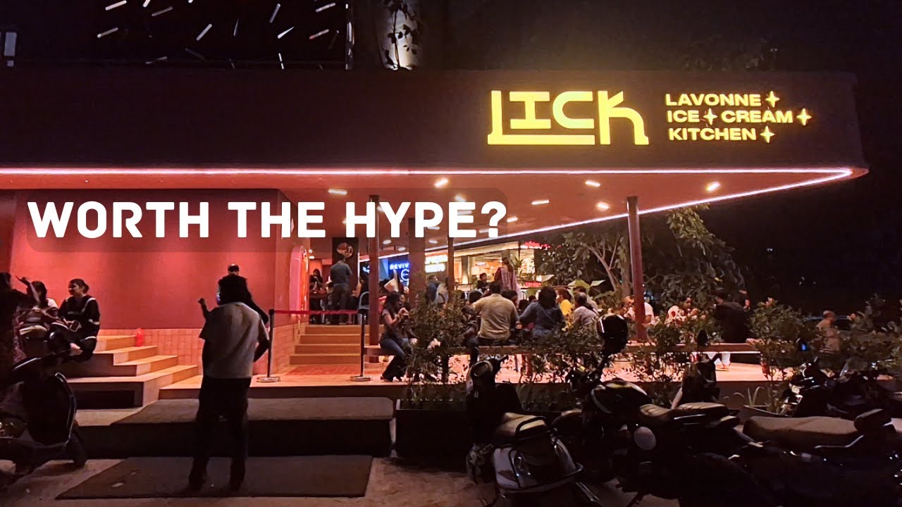 We travelled 20 kms to try this new popular ice cream store in Bengaluru
