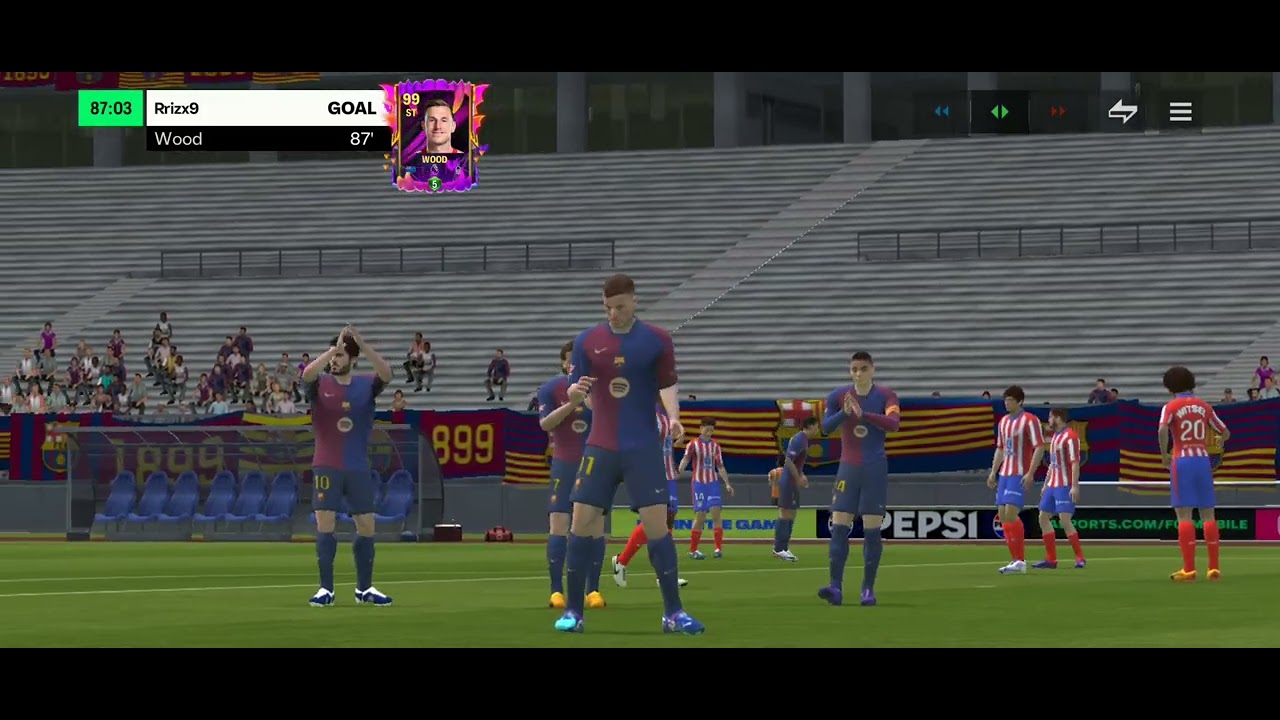 What a Goal by wood 🔥 #fcmobile #football #ytshorts #youtube #chriswood #goal