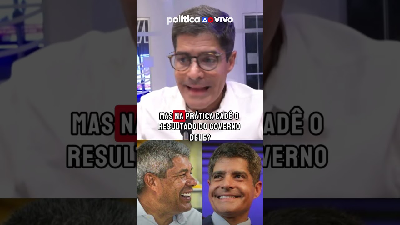 ACM Neto dispara contra Jer&ocirc;nimo Rodrigues #bahia #politica #salvador #acmneto