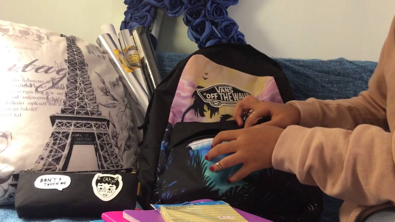 School Supplies Haul | 2016 ايش في شنطه المدرسه