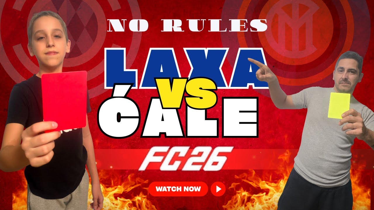 LAXA VS ĆALE STARI PROTIV NOVIH *FC 26 NO RULES*