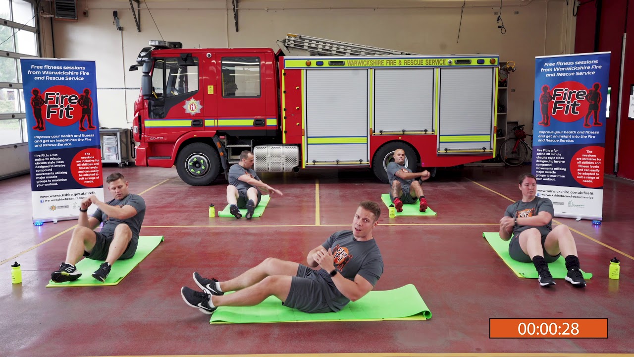 Warwickshire Fire and Rescue Service Fire Fit - Session 5