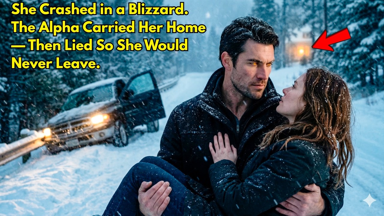 She Crashed in a Blizzard. The Alpha Carried Her Home —Then Lied So She Would Never Leave.