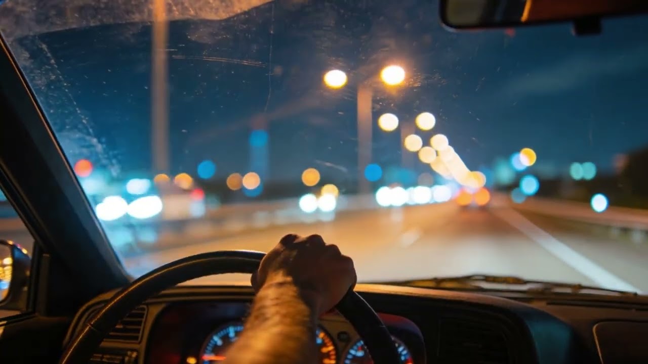 Night Driving Music After Midnight | Quiet Miles, Wide Roads