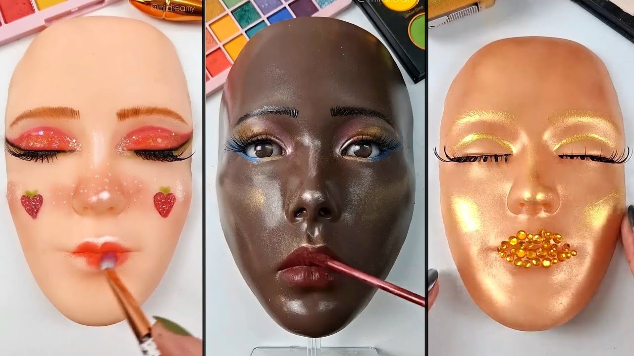 Shorts Compilation✨️ | Makeup on Mannequins