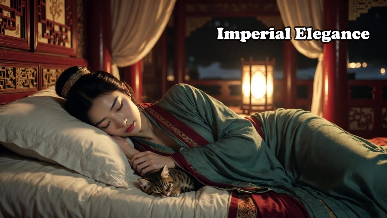 Midnight in Ancient China | Peaceful Music & Soft Night Ambience for Sleep