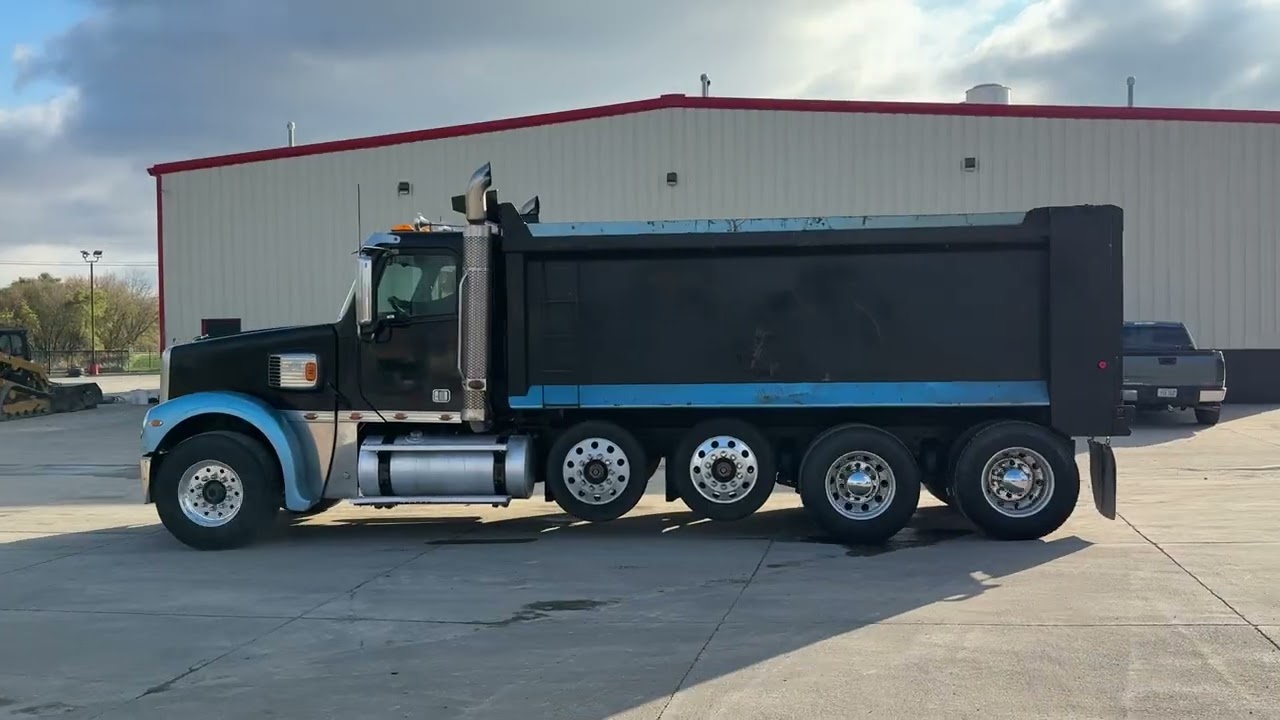Lot 10-2016 Freightliner Coronado Quad Axle Dump Truck Selling at Auction