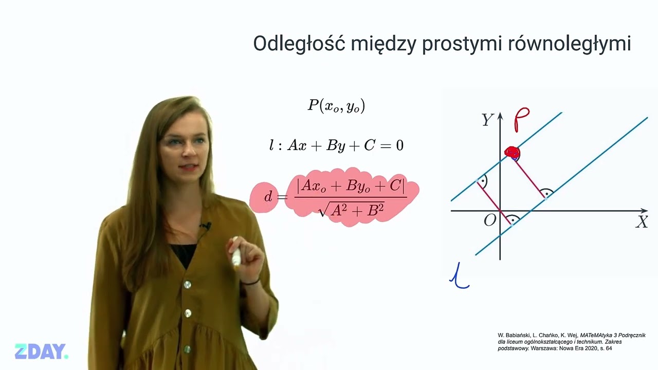 Jak łatwo obliczyć odległość między prostymi równoległymi — prosty tutorial