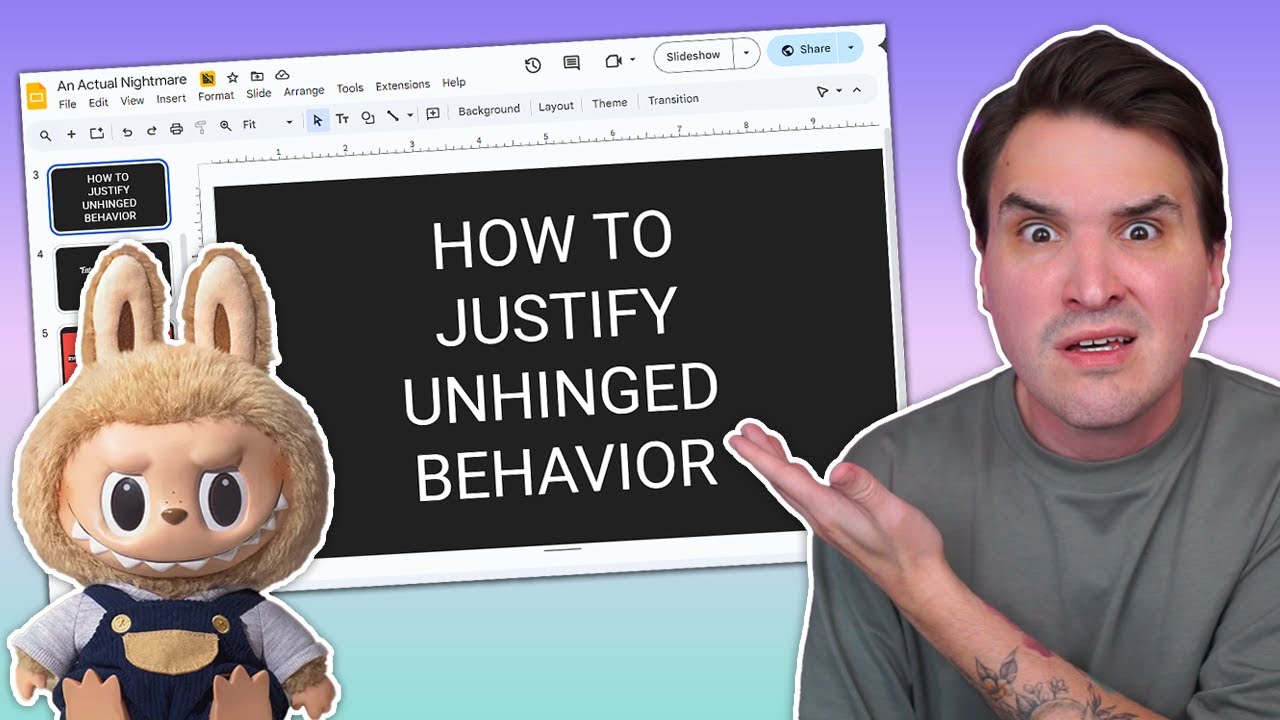 Presenting UNHINGED Slides I've NEVER Seen