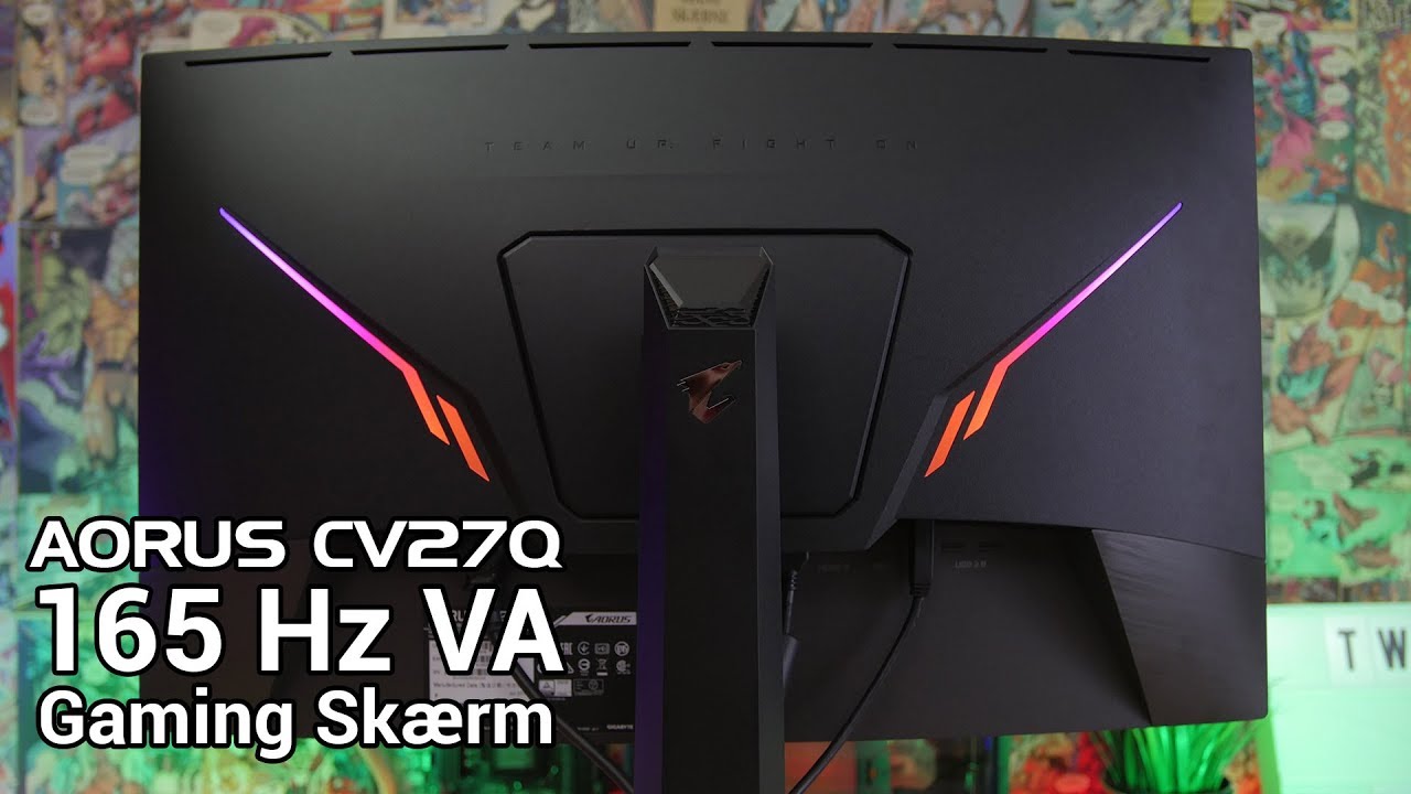 Aorus CV27Q - 165 Hz buet Gaming sk&aelig;rm