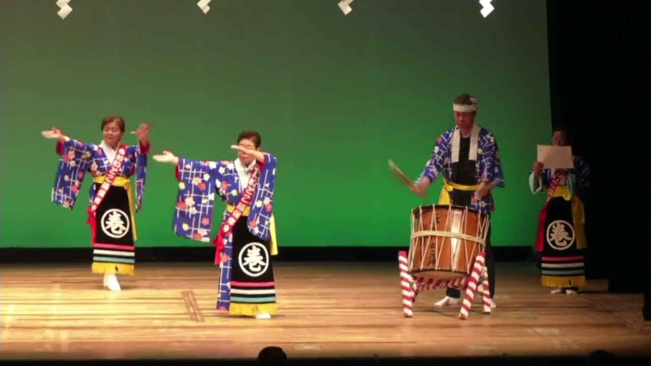 【第19回登米市民俗芸能大会】巻おいとこ踊