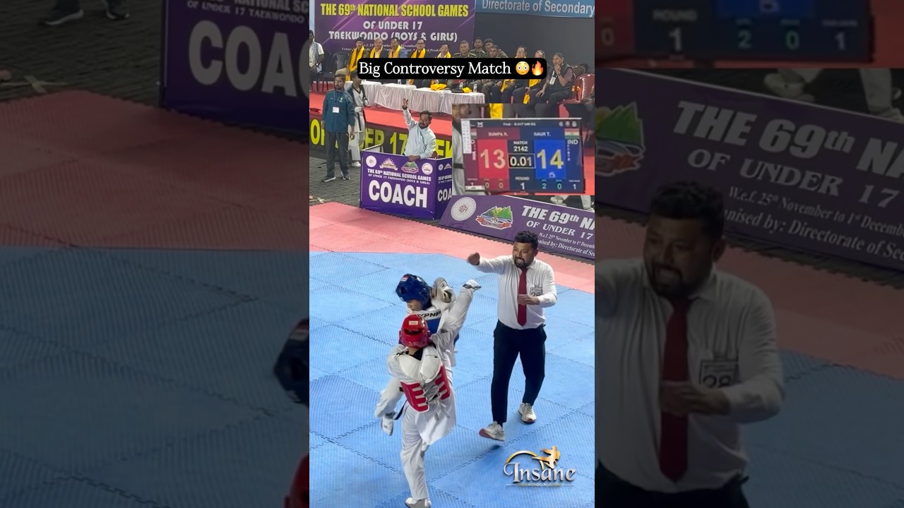 Controversy! Controversy! Controversy 😳😳 #taekwondo #controversyvideo