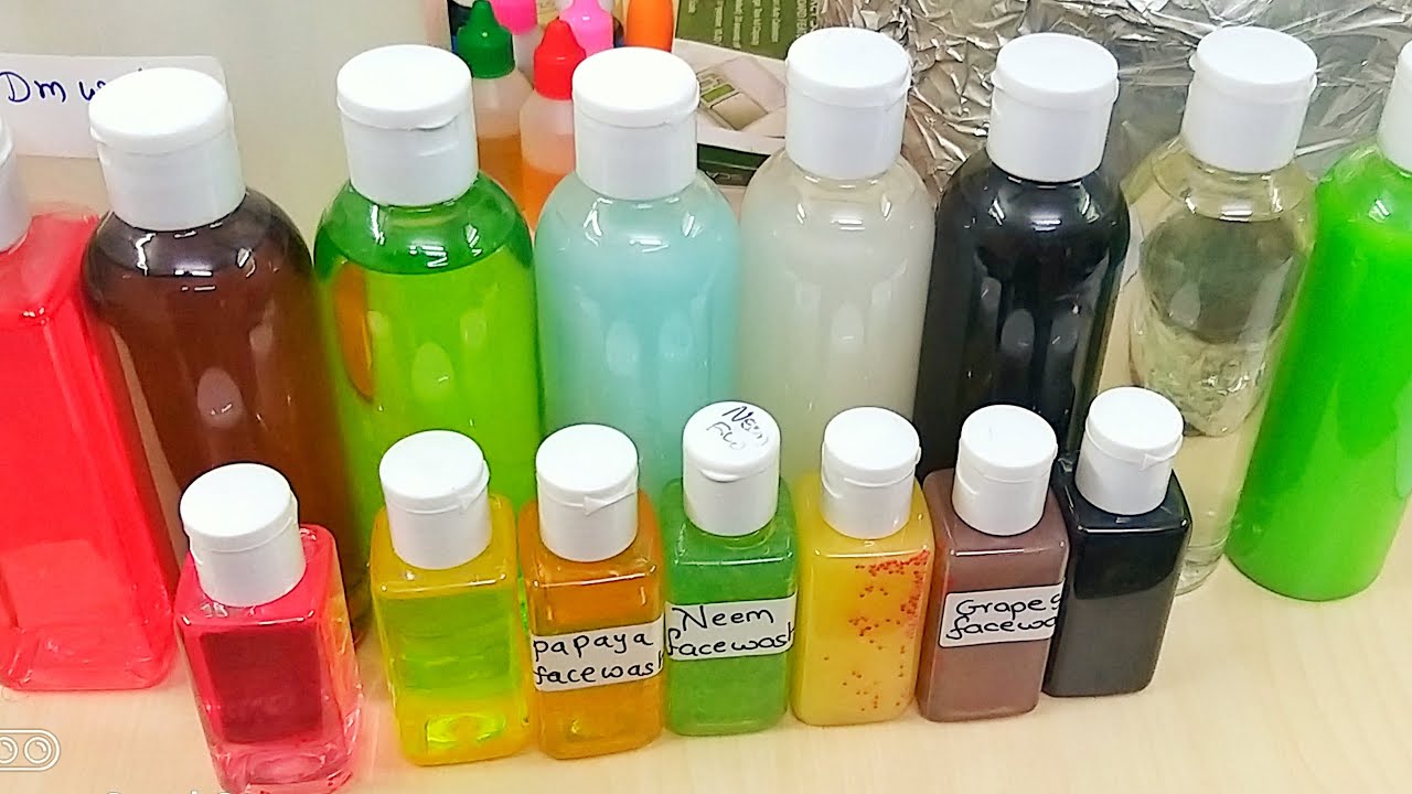 How To Make Face Wash ,Body Wash, Hand Wash And Shampoo