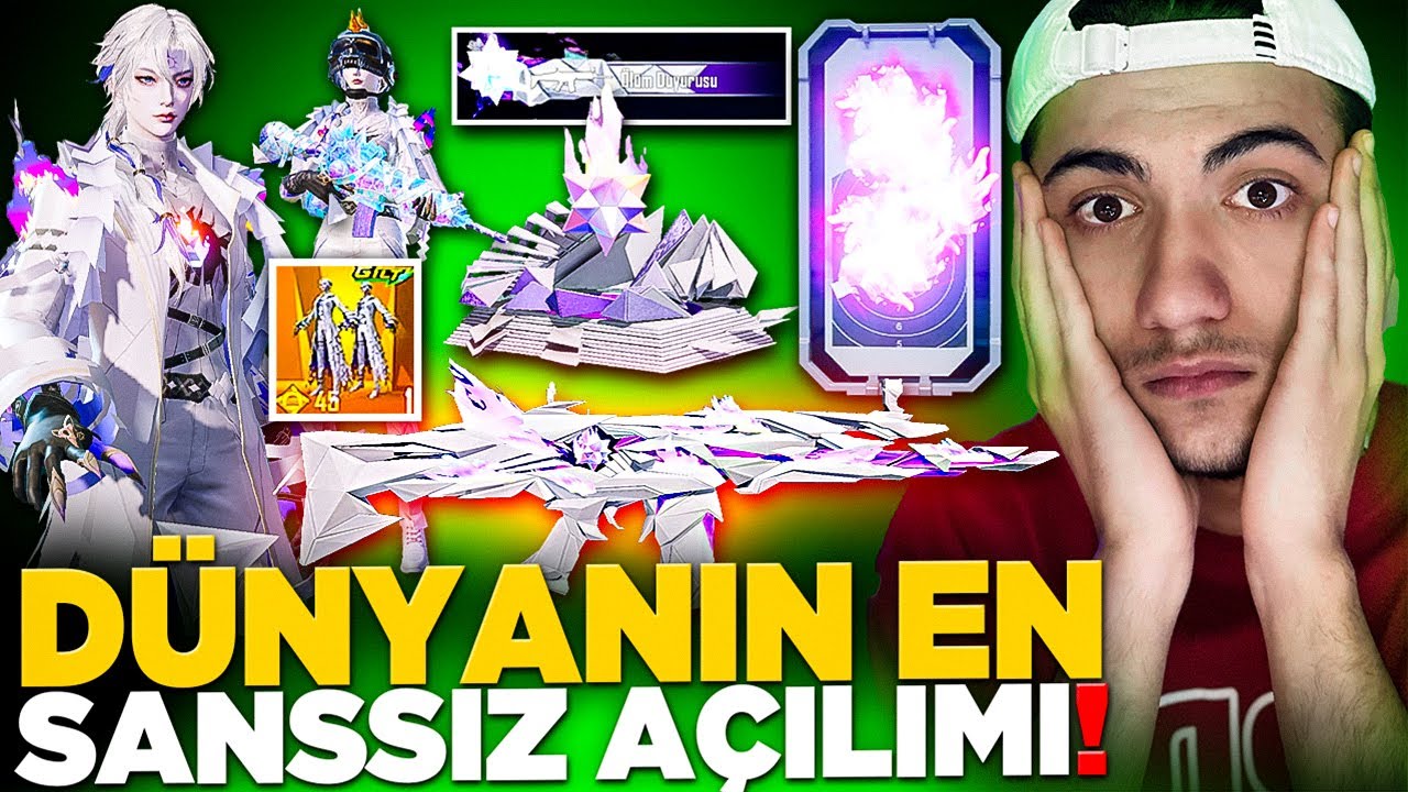 DÜNYANIN EN ŞANSSIZ AÇILIMI!! YENİ NİHAİ SET VE 7 SEVİYE SCAR-L! | PUBG Mobile
