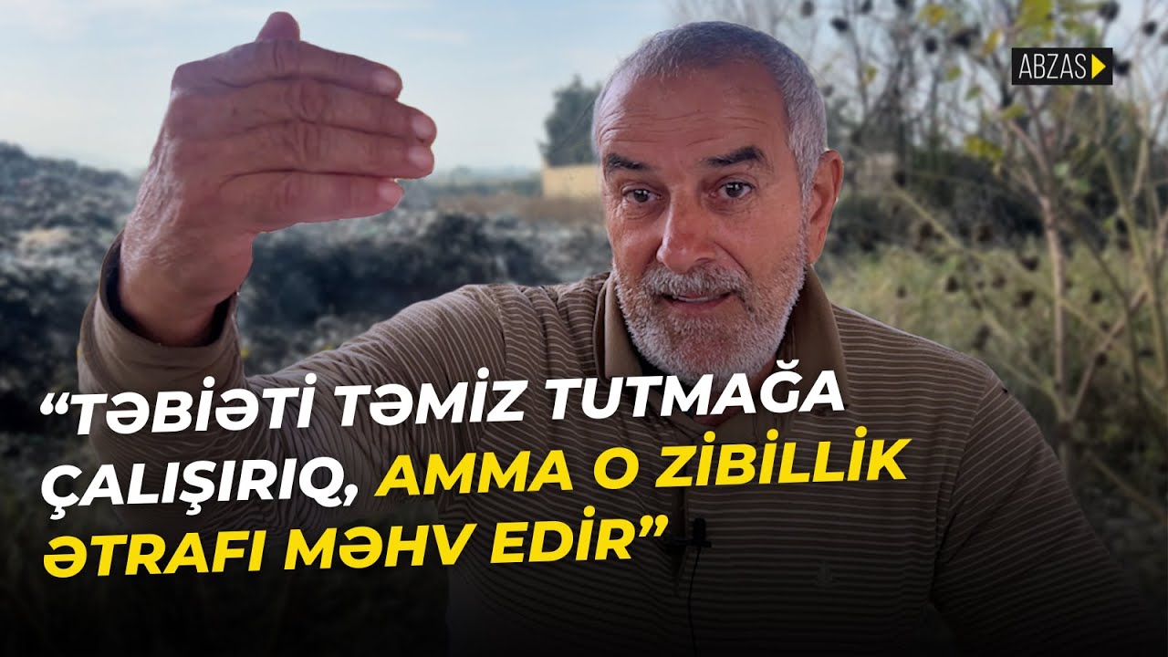 Lənkəranın Göyşaban kənd sakinlərinin zibillik problemi illərdir həll olunmur