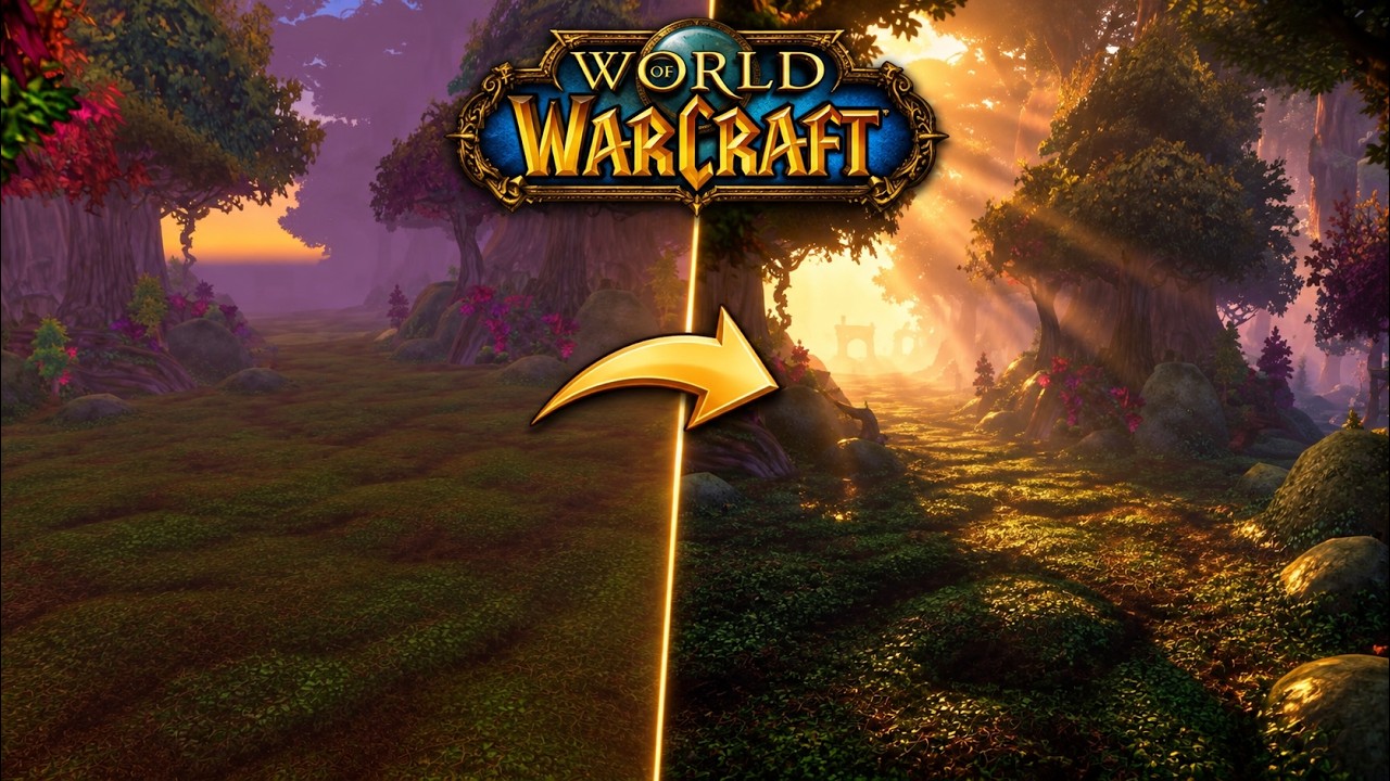 WoW FOREVER Graphics vs Classic WoW &ndash; The Difference Is INSANE!