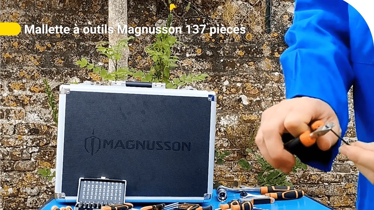 Avis Consommateur : Mallette à outils Magnusson 137 pièces | Castorama