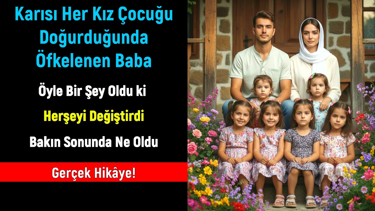 Karısı Her Kız Çocuğu Doğurduğunda Öfkelenen Baba... Sonunda Gerçeği Gördü!