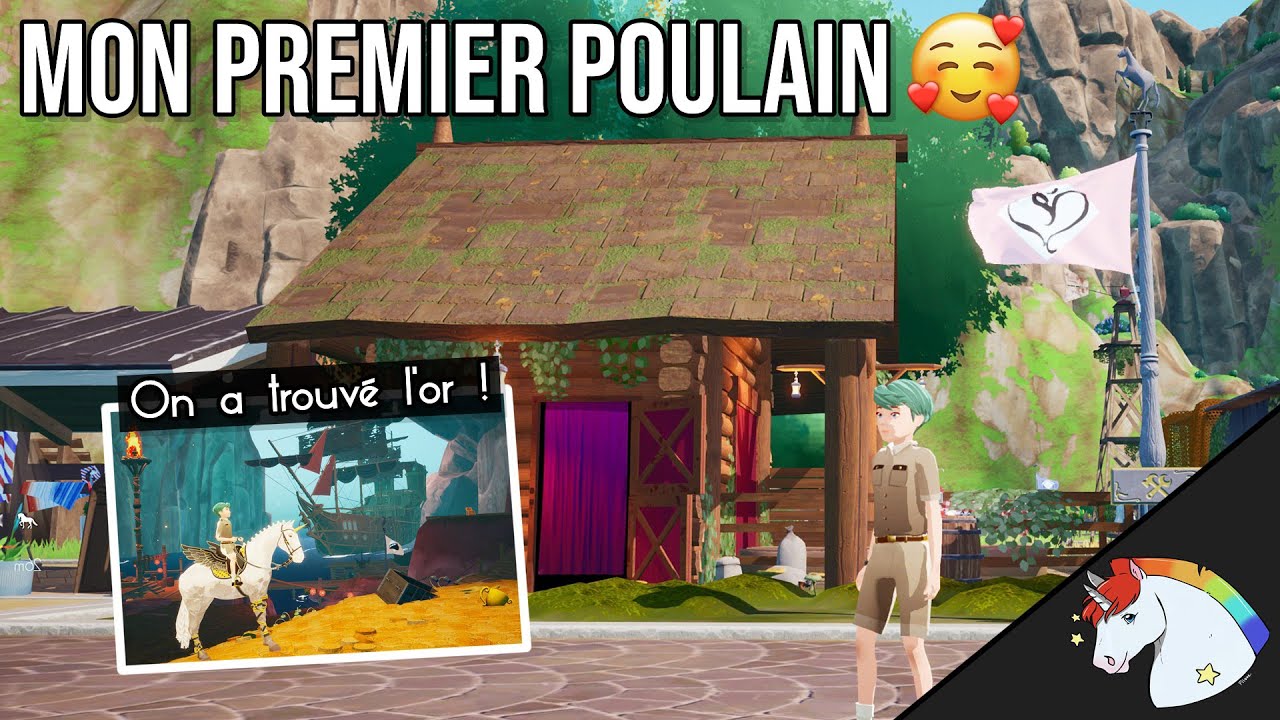 MON PREMIER POULAIN + GUIDE POUR L'OR 😍 - [La Vallée d'Émeraude]