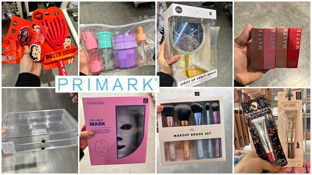 Primark makeup and beauty products new collection / January 2025