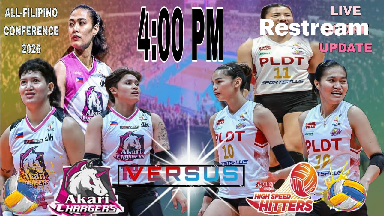 PVL ALL-FILIPINO CONFERENCE 2026👉🏼AKARI CHARGER VS PLDT HIGH SPEED HITTERS|LIVE SCORE UPDATE