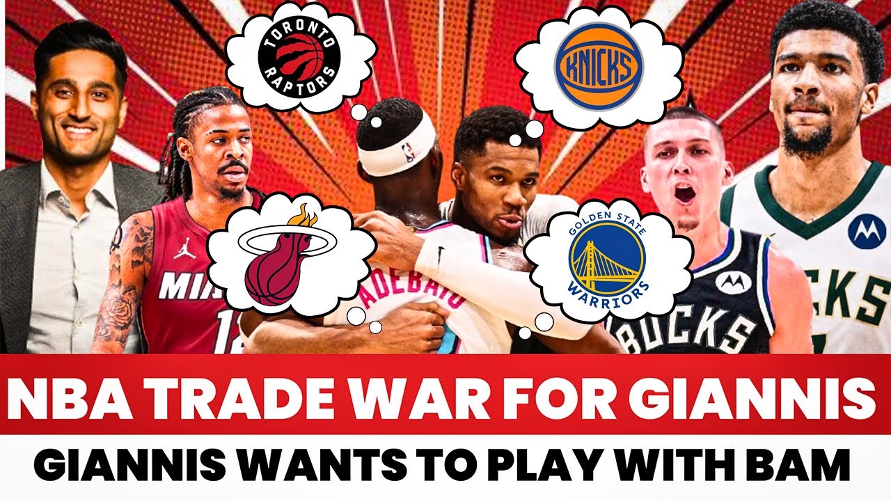 NBA SHOCKER: Giannis DEMANDS Miami to Team Up With Bam?! Ja Morant the Backup Plan?