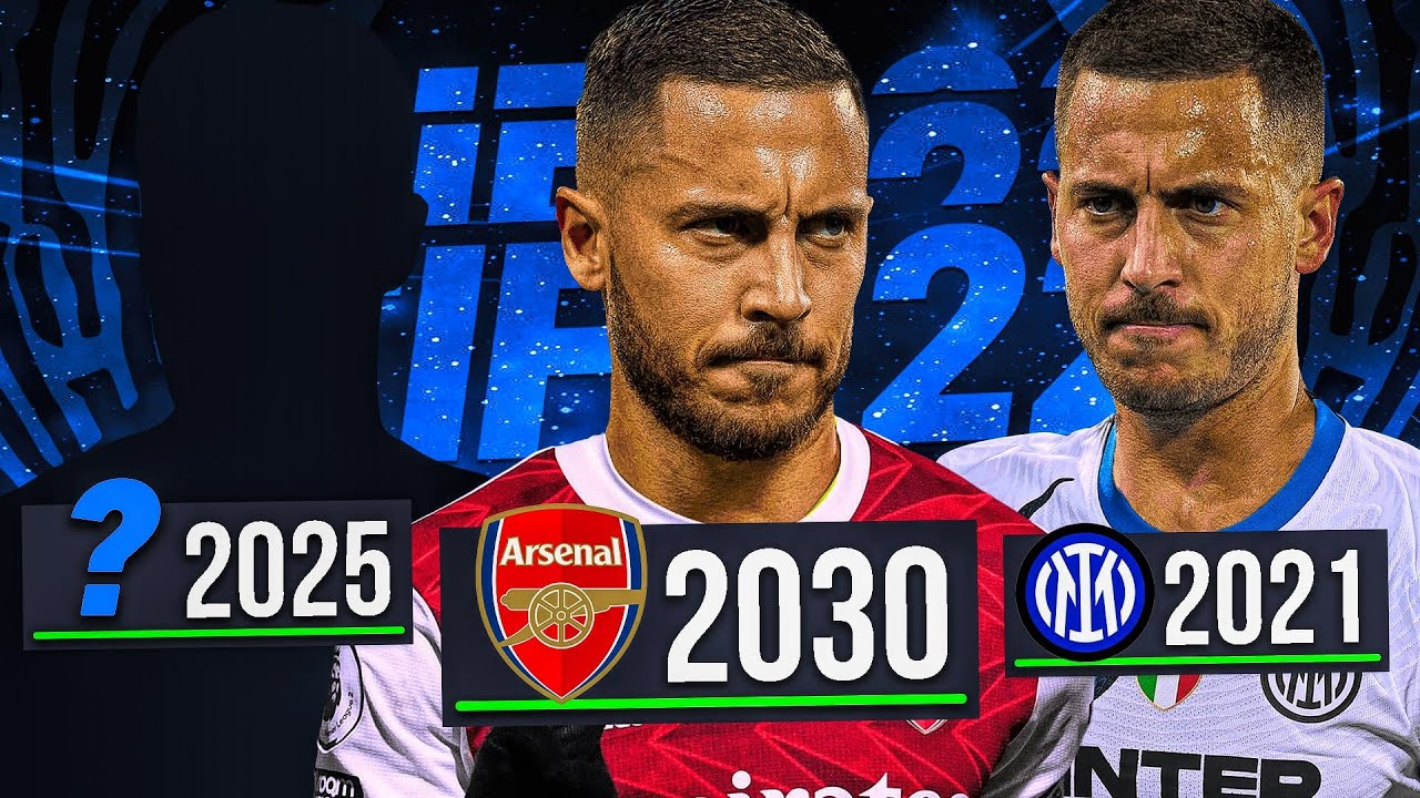 I REPLAYED the Career of EDEN HAZARD... 10 Seasons to GLORY! ⭐