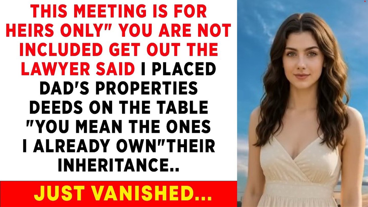 Rejected as “not an heir,” she reveals she owns it all—and takes everything back.