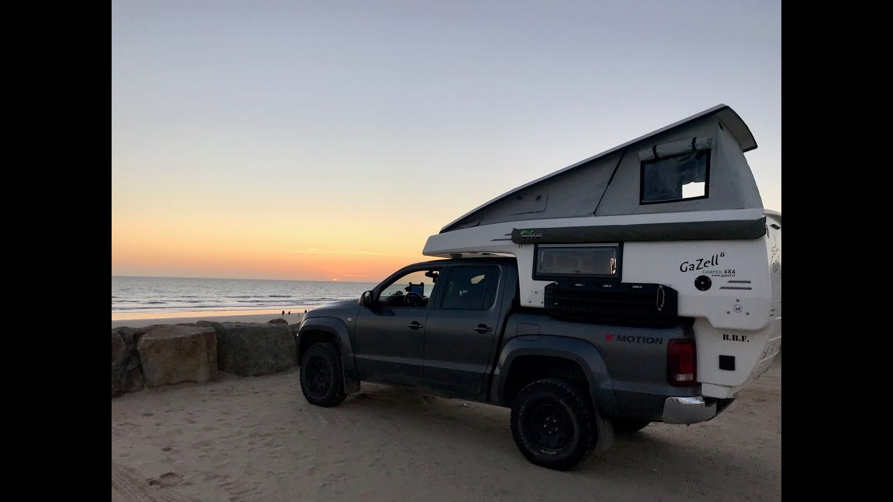 La Bretagne et les pistes du Portugal en Gazell V3 sur Amarok
