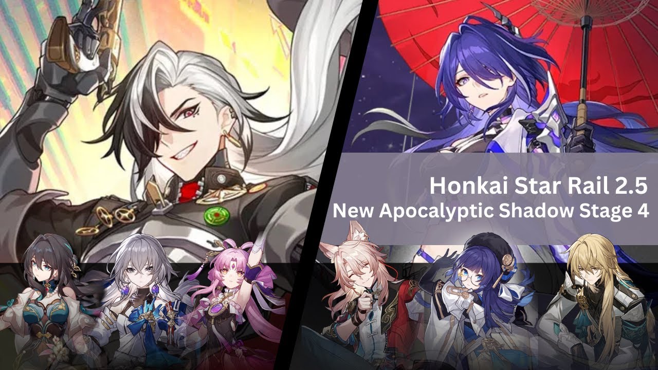 E0S1 Boothill & E0S1 Acheron | New Apocalyptic Shadow Stage 4 | Honkai Star Rail 2.5