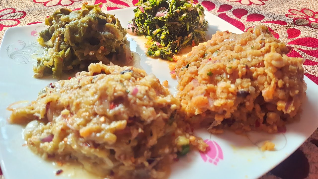  বাটাবাটির ঝামেলা ছাড়া চার পদের ভর্তা। Bhorta Recipe Without Blending!!