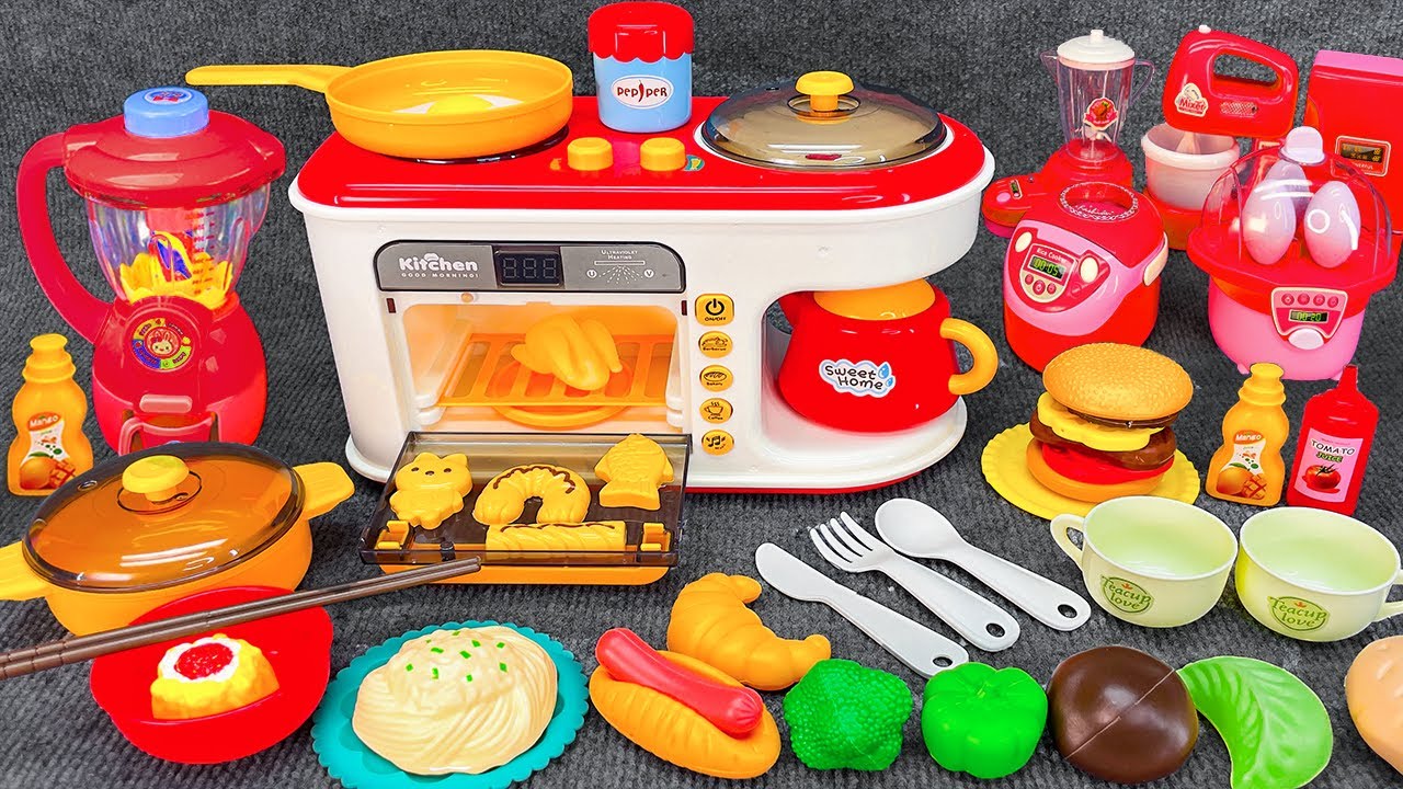 32 Minutes Satisfying with Unboxing Super Cute Sweet Home, Kitchen Play Set Collection ASMR