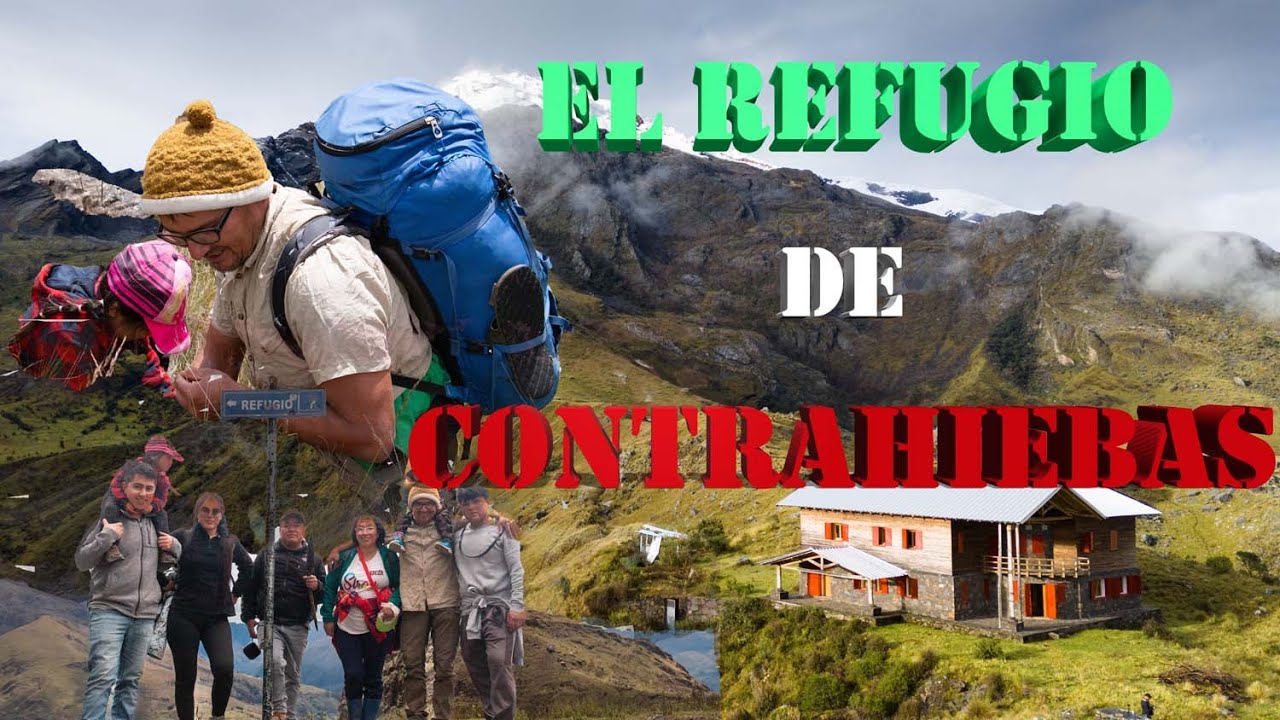 Estamos en el refugio de contrahierba en el distrito de Yanama provincia de Yungay