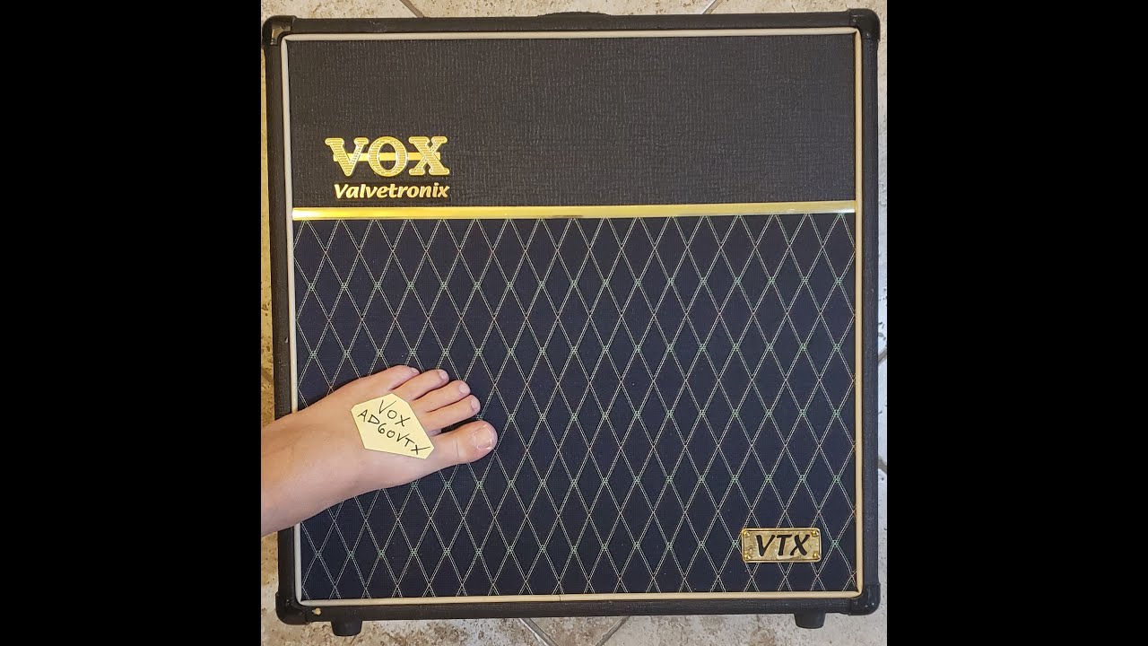 Vox AD60VTX Combo Amp repair + Neo Dog speaker + tour inside of this amp. Amazing tones & hybrid amp