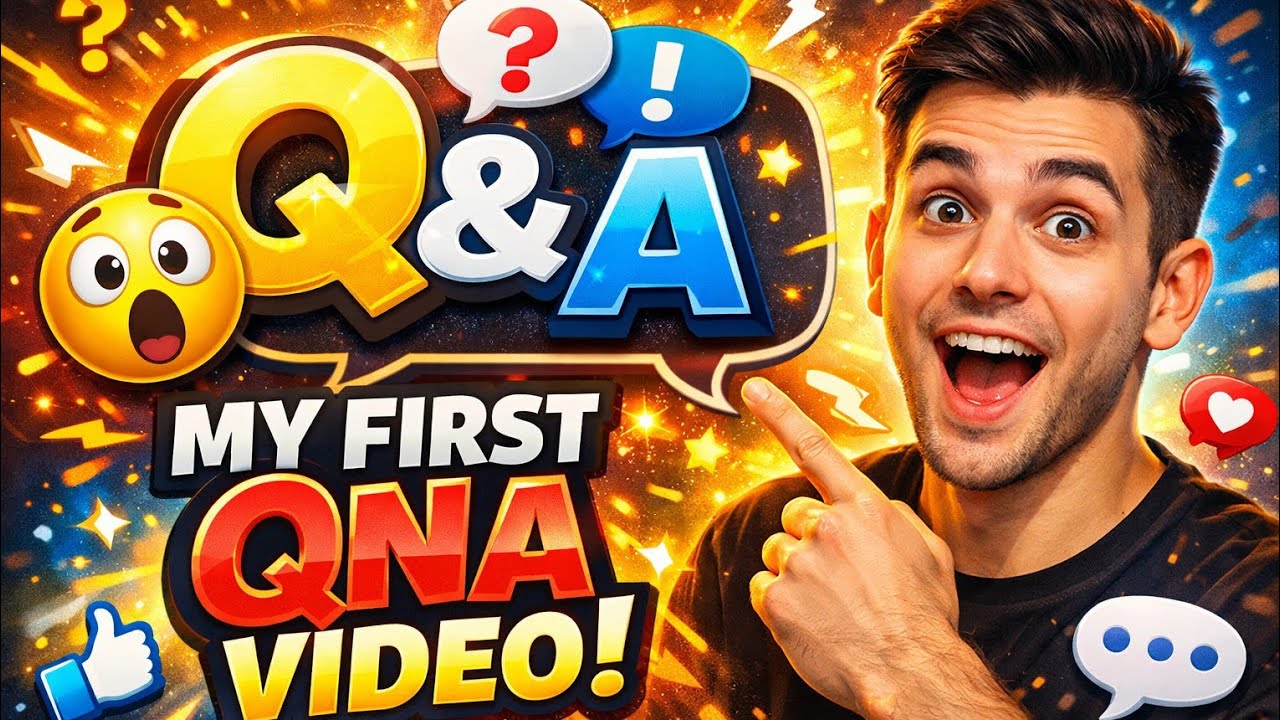 QNA 😯MY FIRST QNA VIDEO 😱