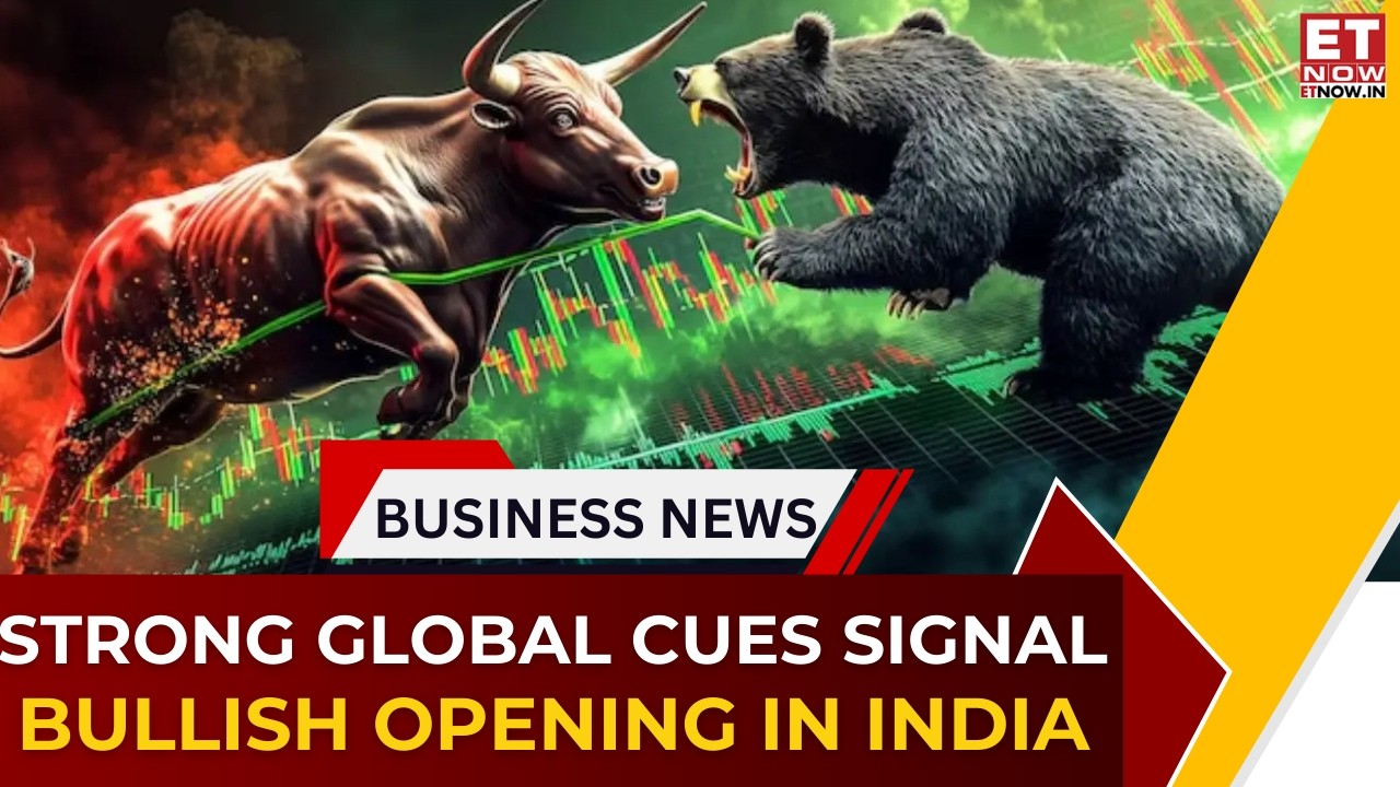 Stock Market LIVE: GIFT Nifty Signals Strong Start as Global Markets Rally | Market Cafe | ET Now