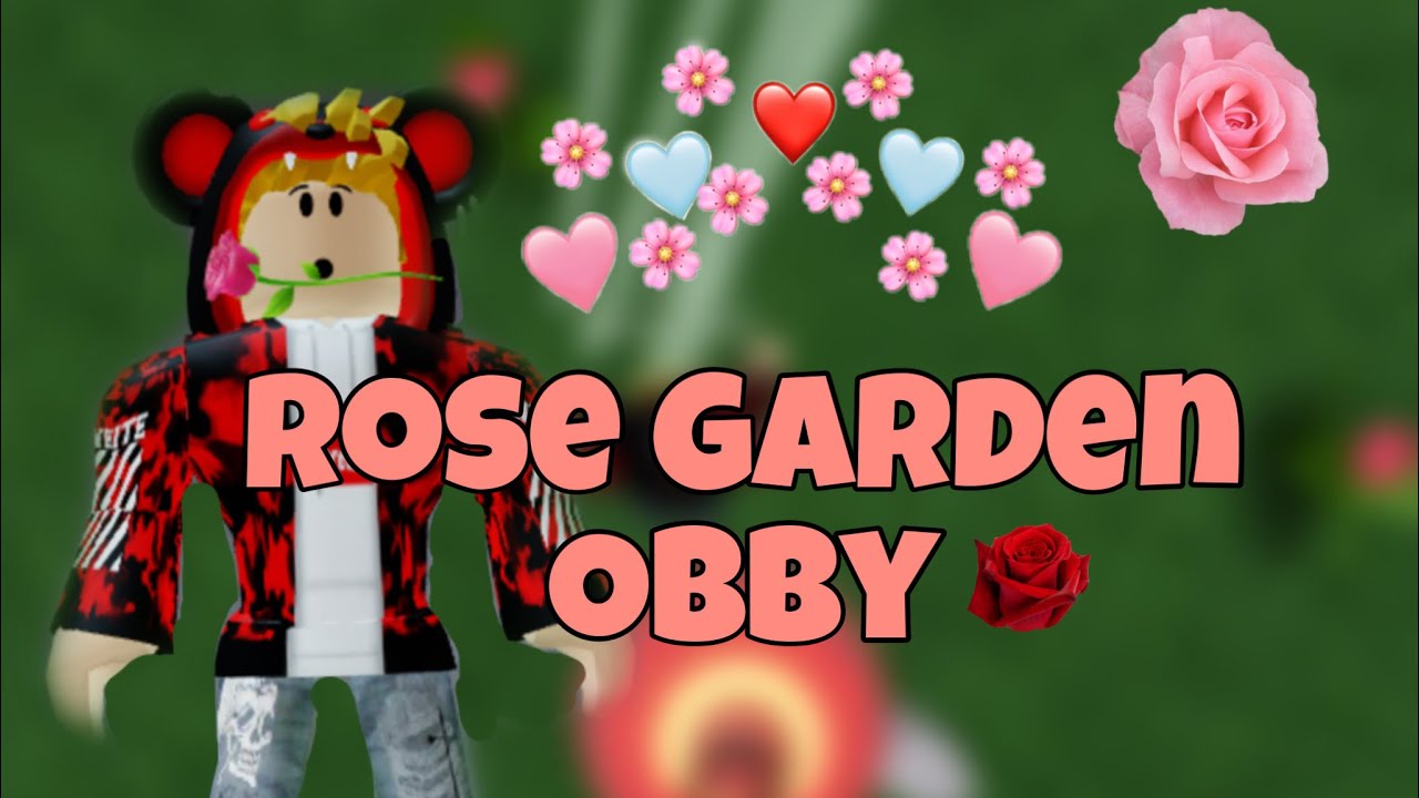 Playing Rose Garden Obby | ROBLOX