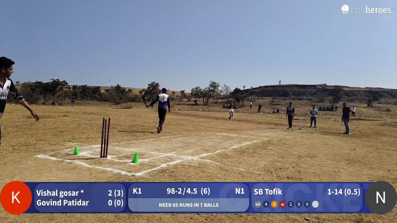 Nameera 11 vs Kobara 11 live cricket match | Sarpanch Trophy Hadai (Season-5)Plastic Tournament  li