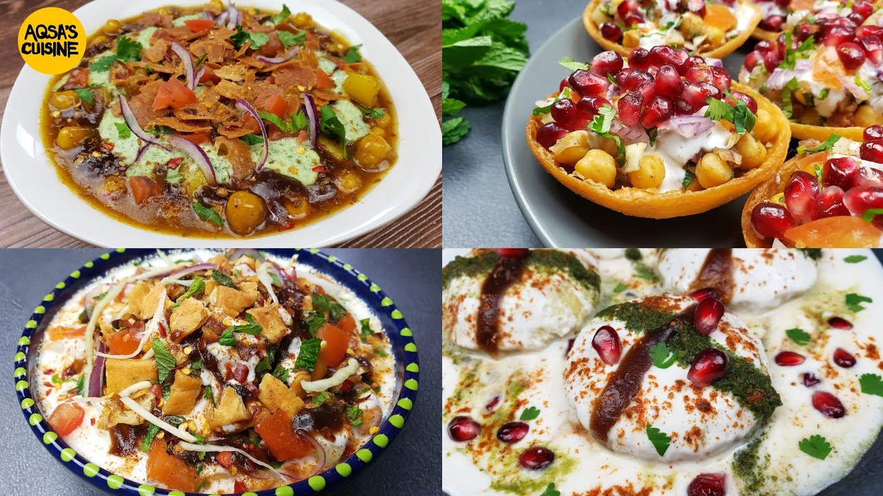 Chana Chaat, Papri Chaat, Katori Chaat, Kathiyawari Cholay, Dahi Bhallay by Aqsa's Cuisine