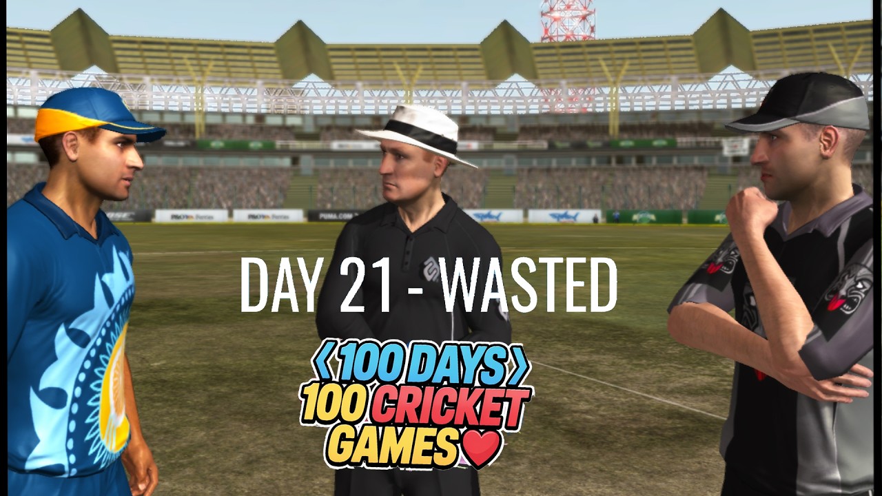 D 21 WASTED - Ashes Cricket 2009 / International Cricket 2010 100 Days 100 Cricket Games Challenge