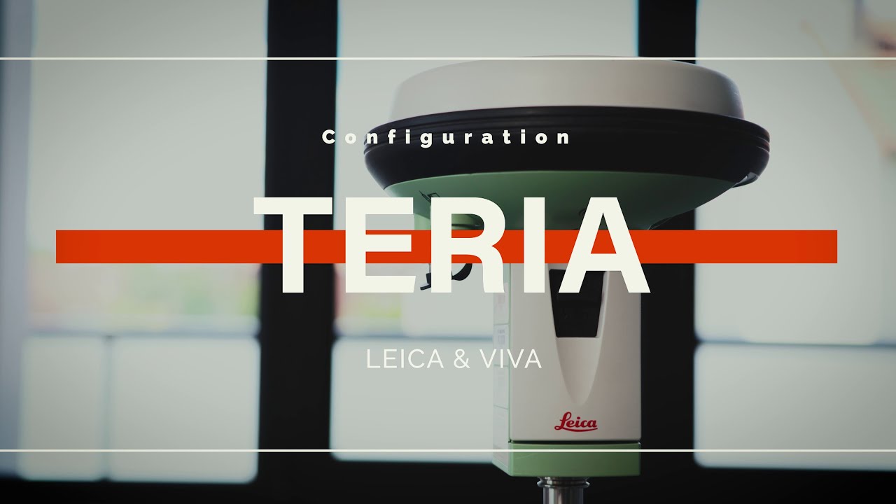 Configuration TERIA sur récepteurs LEICA avec VIVA