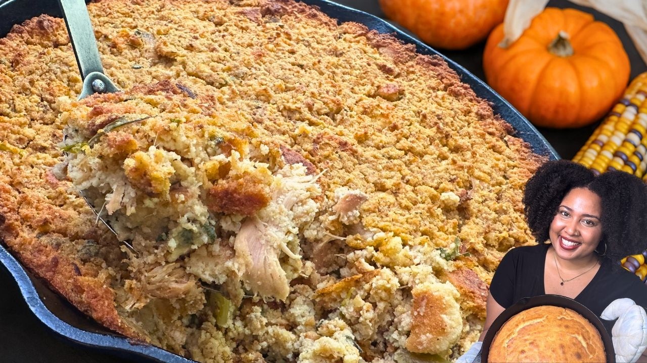 ЛУЧШИЙ рецепт заправки для кукурузного хлеба! Бабушкин секрет идеальной заправки!